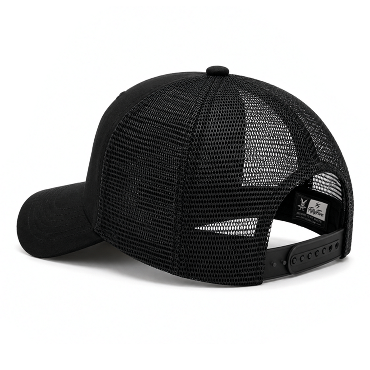 Deer Trucker Cap - Black